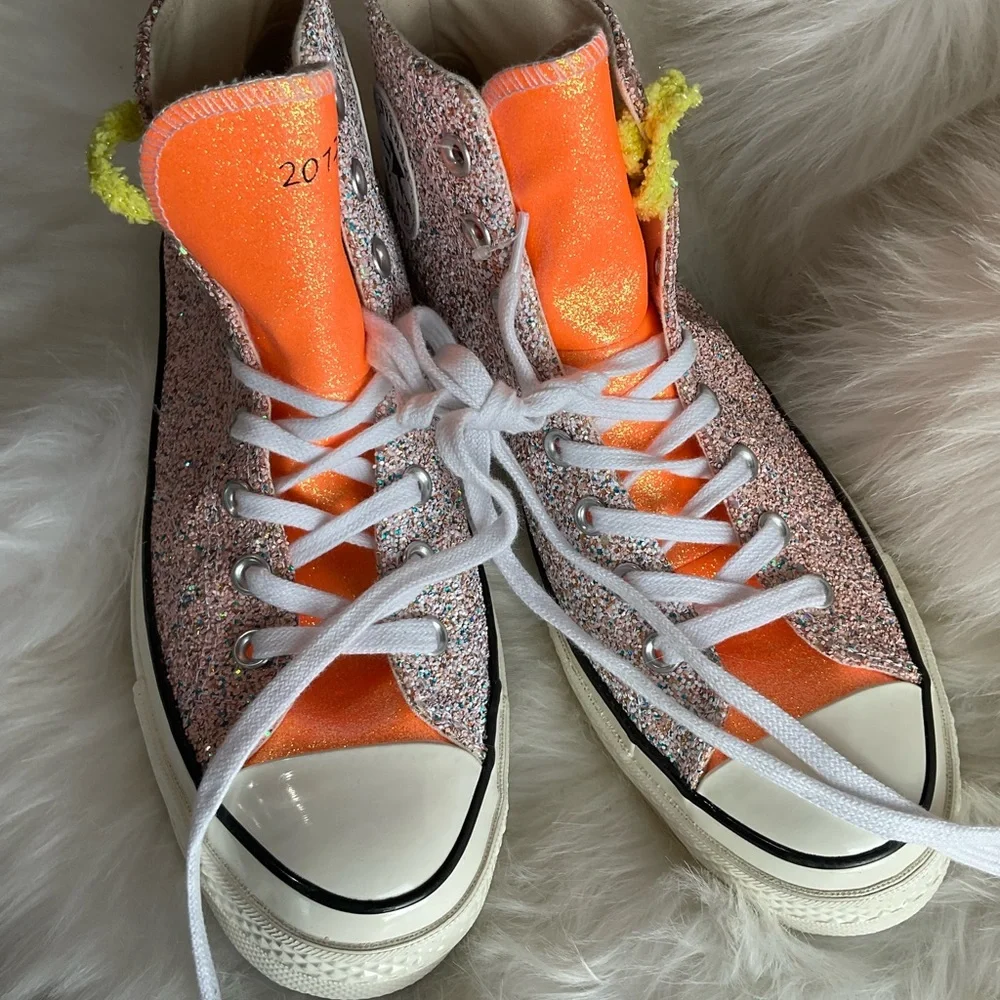 Converse with Bling! Uni-Sex! BRAND NEW - Picture 2 of 11